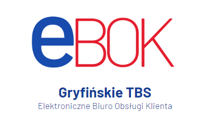Grafika z napisem eBOOK  Gryfińskie TBS Elektroniczne Biuro Obsługi Klienta 